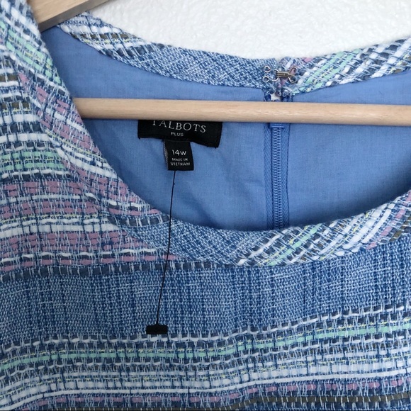 NWOT Talbots Tweed Shift Dress - Picture 12 of 12